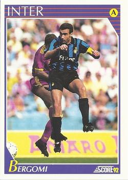 1992 Score Italian League #122 Giuseppe Bergomi Front