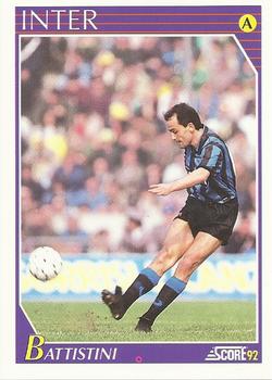 1992 Score Italian League #126 Sergio Battistini Front