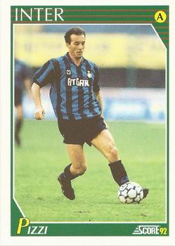 1992 Score Italian League #134 Fausto Pizzi Front