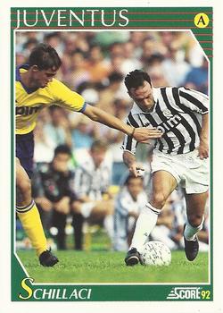 1992 Score Italian League #144 Salvatore Schillaci Front
