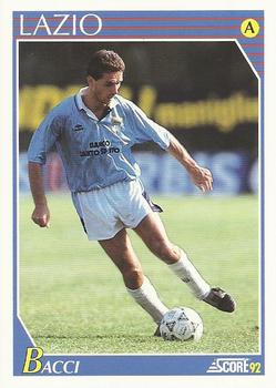 1992 Score Italian League #153 Roberto Bacci Front