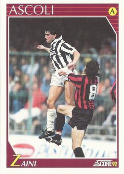 1992 Score Italian League #15 Pietro Zaini Front