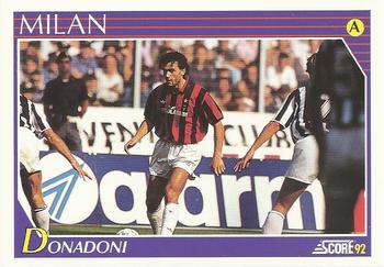 1992 Score Italian League #172 Roberto Donadoni Front