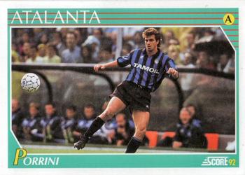 1992 Score Italian League #17 Sergio Porrini Front