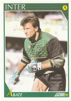 1992 Score Italian League #132 Beniamino Abate Front