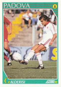 1992 Score Italian League #322 Giuseppe Galderisi Front