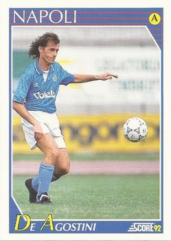 1992 Score Italian League #194 Stefano De Agostini Front