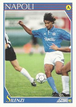 1992 Score Italian League #195 Andrea Silenzi Front
