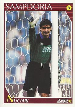 1992 Score Italian League #237 Giulio Nuciari Front