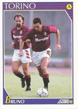 1992 Score Italian League #242 Pasquale Bruno Front