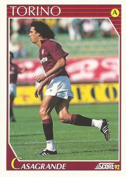 1992 Score Italian League #251 Walter Casagrande Junior Front