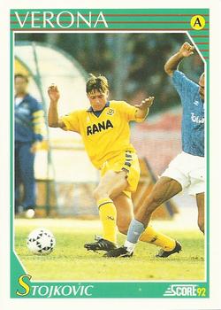 1992 Score Italian League #265 Dragan Stojkovic Front