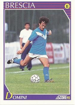 1992 Score Italian League #285 Sergio Domini Front