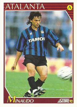 1992 Score Italian League #29 Giuseppe Minaudo Front