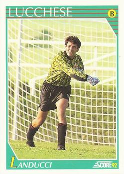 1992 Score Italian League #303 Marco Landucci Front