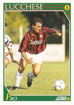 1992 Score Italian League #306 Roberto Paci Front