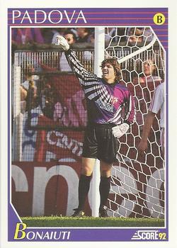 1992 Score Italian League #319 Adriano Bonaiuti Front