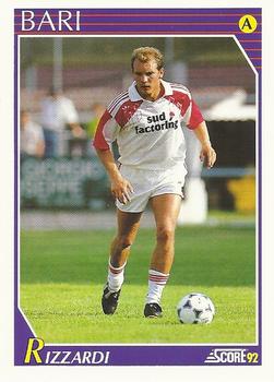 1992 Score Italian League #33 Ivan Rizzardi Front