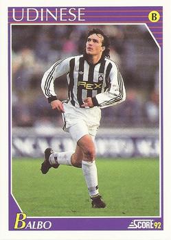 1992 Score Italian League #346 Abel Balbo Front