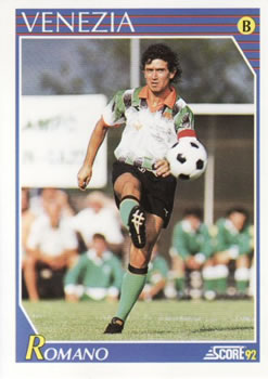 1992 Score Italian League #349 Francesco Romano Front