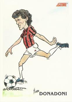 1992 Score Italian League #357 Roberto Donadoni Front