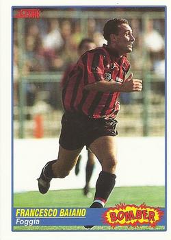 1992 Score Italian League #363 Francesco Baiano Front