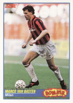 1992 Score Italian League #373 Marco Van Basten Front
