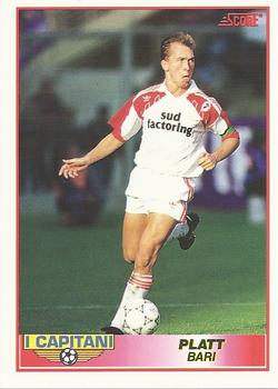 1992 Score Italian League #378 David Platt Front