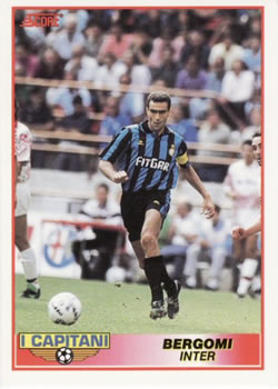 1992 Score Italian League #385 Giuseppe Bergomi Front