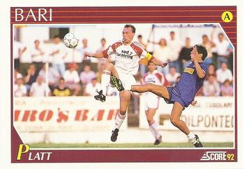 1992 Score Italian League #38 David Platt Front