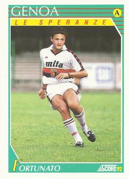 1992 Score Italian League #397 Andrea Fortunato Front