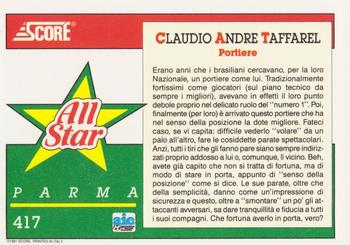 1992 Score Italian League #417 Taffarel Back