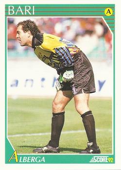 1992 Score Italian League #42 Giuseppe Alberga Front