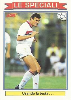 1992 Score Italian League #437 Marco Van Basten (Usando la testa) Front