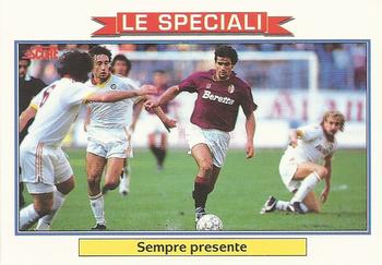 1992 Score Italian League #438 Gianluigi Lentini (Sempre presente) Front