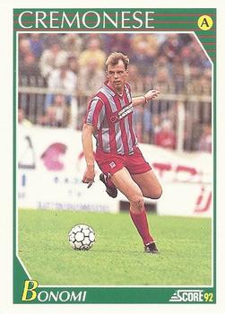 1992 Score Italian League #65 Mauro Bonomi Front