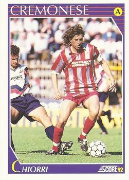 1992 Score Italian League #71 Alviero Chiorri Front
