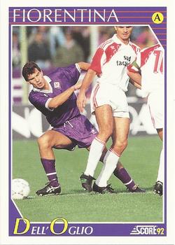 1992 Score Italian League #88 Antonio Dell'Oglio Front