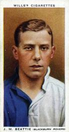 1935-36 Wills's Association Footballers #3 John Beattie  Front
