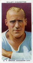 1935-36 Wills's Association Footballers #7 Eric Brook  Front