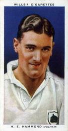 1935-36 Wills's Association Footballers #17 Jim Hammond  Front