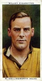 1935-36 Wills's Association Footballers #22 Reg Hollingworth Front