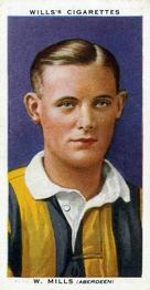 1935-36 Wills's Association Footballers #32 Willie Mills  Front