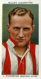 1935-36 Wills's Association Footballers #36 Jack Pickering  Front