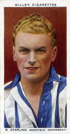 1935-36 Wills's Association Footballers #40 Ronnie Starling  Front