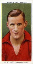 1935-36 Wills's Association Footballers #42 Bobby Stuart  Front
