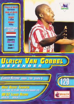 1997-98 Merlin Premier Gold #129 Ulrich Van Gobbel  Back