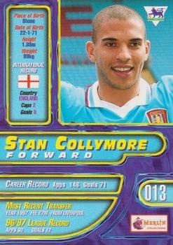 1997-98 Merlin Premier Gold #13 Stan Collymore  Back