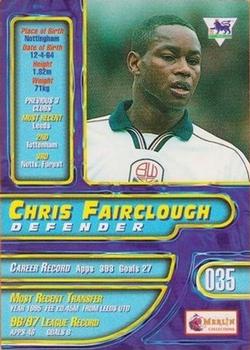 1997-98 Merlin Premier Gold #35 Chris Fairclough  Back