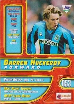 1997-98 Merlin Premier Gold #53 Darren Huckerby  Back